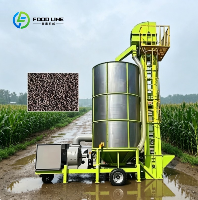 Agriculture Farming Technology - Mobiler Getreidetrockner mit Heißluftzirkulationstechnologie für kleine