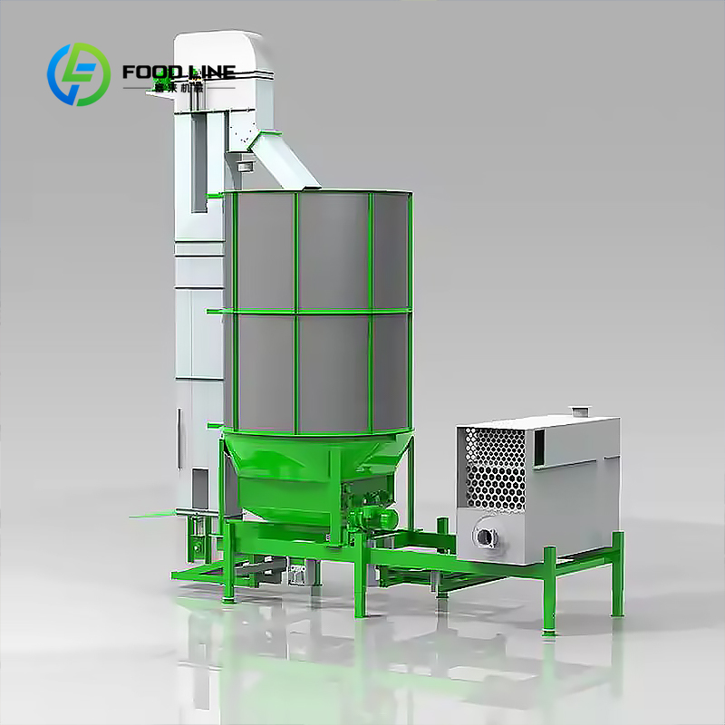 Agriculture Farming Technology - Maßgefertigter Energiesparender Getreidetrocknungsturm mit Wärmepumpentechnologie und